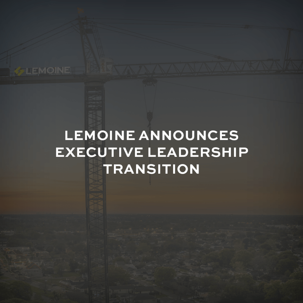 LEMOINE Announces Executive Leadership Transition